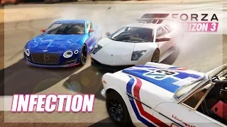 Forza Horizon 3 - COMPLETING THE 1 MINUTE INFECTION! Fails, Funny Moments