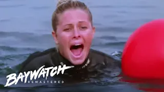 SHARK ATTACKS LIFEGUARD WHILST ON DUTY!! Baywatch Remastered