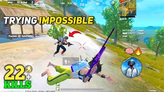 22 KILLS🧠🔥TRYING IMPOSSIBLE | PUBG MOBILE LITE BGMI LITE #pubgmobilelite #pubglite #louwangaming