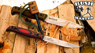 Нож Companero против Forester. Ножи Кизляр Суприм. Ножи для леса