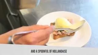 Poached egg Benedict