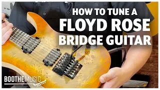 Floyd Rose Guitar Tuning - How To Tune A Floyd Rose Bridge