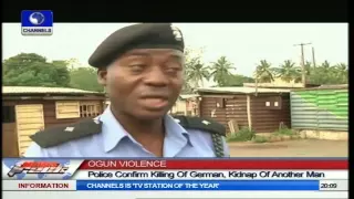 Ogun Police Confirm Killing Of German, Kidnap Of Another Man