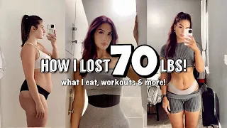 HOW I LOST 70LBS!! | Postpartum Weight Loss Journey