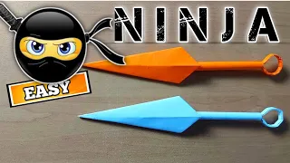 How to make kunai ninja weapon