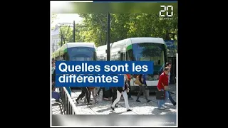 Les différentes générations de tramway à Nantes