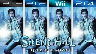 Silent Hill Shattered Memories (2009) PSP vs PS2 vs Wii vs PS4 (Graphics Comparison)