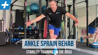 Ankle Sprain Stability Training on the BOSU | Tim Keeley | Physio REHAB