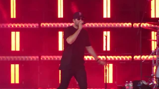 Sam Hunt singing Break up in a Small town in Concert at Fenway Park 7/6/18