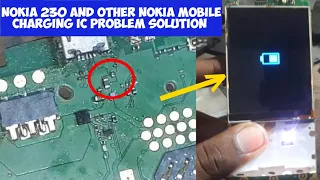 Nokia 230  charging ic problem Solution | Charging no response | Mobile Repairing