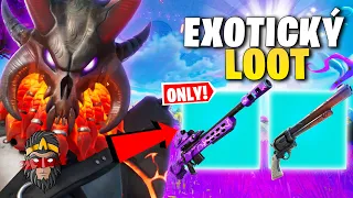 *CHALLENGE* EXOTICKÝ LOOT ONLY VE FORTNITE SEASON 7!