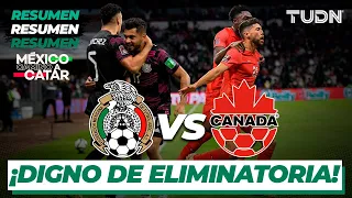 Resumen y goles | México vs Canadá | Eliminatoria Catar 2021 | TUDN