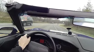 First Person POV Drive in my C4 Corvette Grand Sport