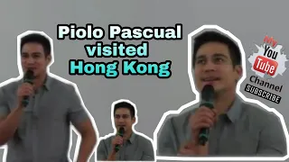 Piolo Pascual guapo nya sa Personal | Philippines Actor Visited Hong Kong | #ThegoldenDIARY22