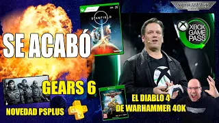 💥¡GIRO DRAMÁTICO! XBOX SE PONE SERIA ANTE EL LANZAMIENTO DE STARFIELD, GEARS 6, WARHAMMER psplus