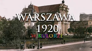 WARSZAWA 1920 W KOLORZE | WARSAW 1920 IN COLOR | REMASTERING AI