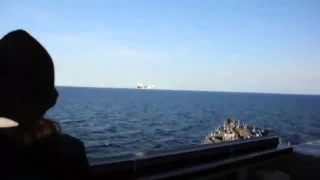 U.S. Navy ship encounters aggressive Russian aircraft in Baltic Sea DSC 0002