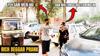 | Rich Beggar Single Prank On Cute Girl | Gone Wrong Badly | Corrupt Tuber | Full Masti Tv | 2024 |