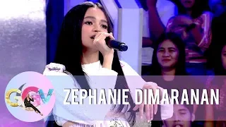 Zephanie performs different renditions of "Kilometro" | GGV