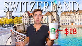 What Can $100 Get in SWITZERLAND (World's Most Expensive Country)