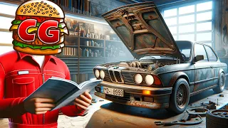 Fixing My RUSTY BMW in This NEW Mon Bazou Style Simulator Game!