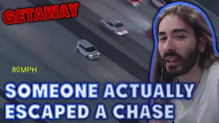 Someone Actually Gets Away in This Car Chase | MoistCr1tikal