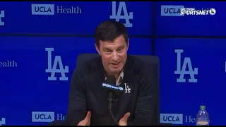 Andrew Friedman Full Press Conference | Talks about Dave Roberts, Bauer and Offseason Plan