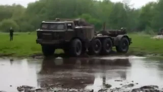 Army truck ZIL 135 in off road