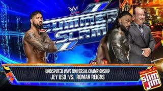WWE 2K24 Jey Uso Vs Roman Reigns - Tribal Combat - Undisputed WWE Universal Championship