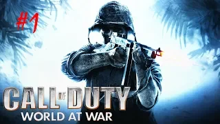 Call of Duty: World at War Walkthrough Part 1 - "Semper Fi"