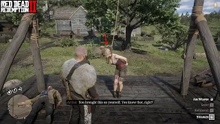 RDR2 - You Can Hang The Valentine's Serial Killer Prostitute (Hidden Dialogue)