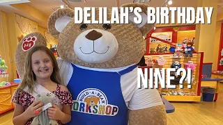 9th Birthday Fun at Build-A-Bear