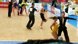 Timur Imametdinov and Nina Bezzubova (GER) SAMBA ‚WDSF 2019 Latin Thailand.