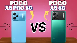 Poco X5 Pro 5G vs Poco X5 5G Deutsch | Vergleich