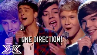 Every One Direction Live Show Performance From The X Factor UK 2010! | X Factor Global