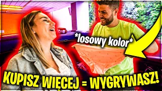 KTO KUPI WIĘCEJ RZECZY JEDNEGO KOLORU W GODZINE WYGRYWA!