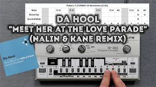 Da Hool "Meet Her At The Love Parade" (Nalin & Kane Remix) – Roland TB-303 Pattern, Behringer TD-3