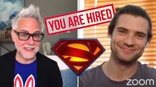 James Gunn hires NEW SUPERMAN on ZOOM | DUB