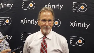 10/2 PHI vs. BOS Postgame: John Tortorella