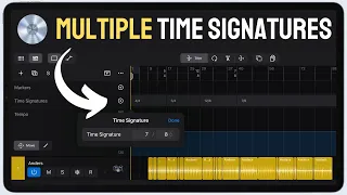 Logic Pro for iPad | How to use MULTIPLE Time Signatures