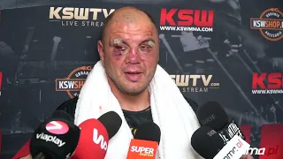 SMUTNY TOMASZ SARARA PO WOJNIE NA KSW 73: NIC MNIE NIE BOLI, BOLI MNIE DUMA! CHCĘ REWANŻ