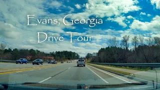 Evans, Georgia - Drive Tour | 4K USA