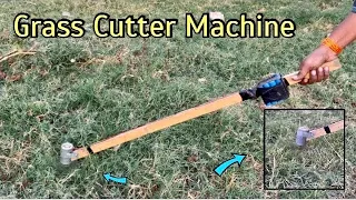 How To Make Powerful Grass Cutter Machine ||lalit experiment