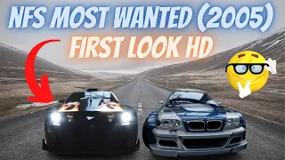 NFS Most Wanted 2005 first look HD | nfs mw part 1 story gameplay pc with high graphic mod HD