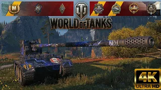 Grille 15 - Fjords map - 9 kills - 6,8k damage World of Tanks replay 4K