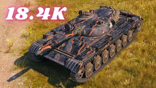 T-100 LT  18.4K Spot Damage  World of Tanks Replays