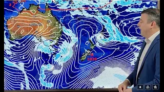 A big high & a big low dominate our weather