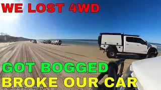 WE LOST 4WD THEN FRASER ISLAND BROKE OUR CHALLENGER