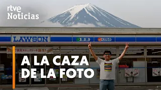 JAPÓN: Instalan BARRERAS para BLOQUEAR las VISTAS del MONTE FUJI por el TURISMO MASIVO | RTVE