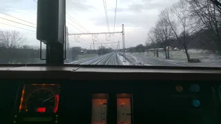 ČD 460 063 rozjezd z 0-110km/h